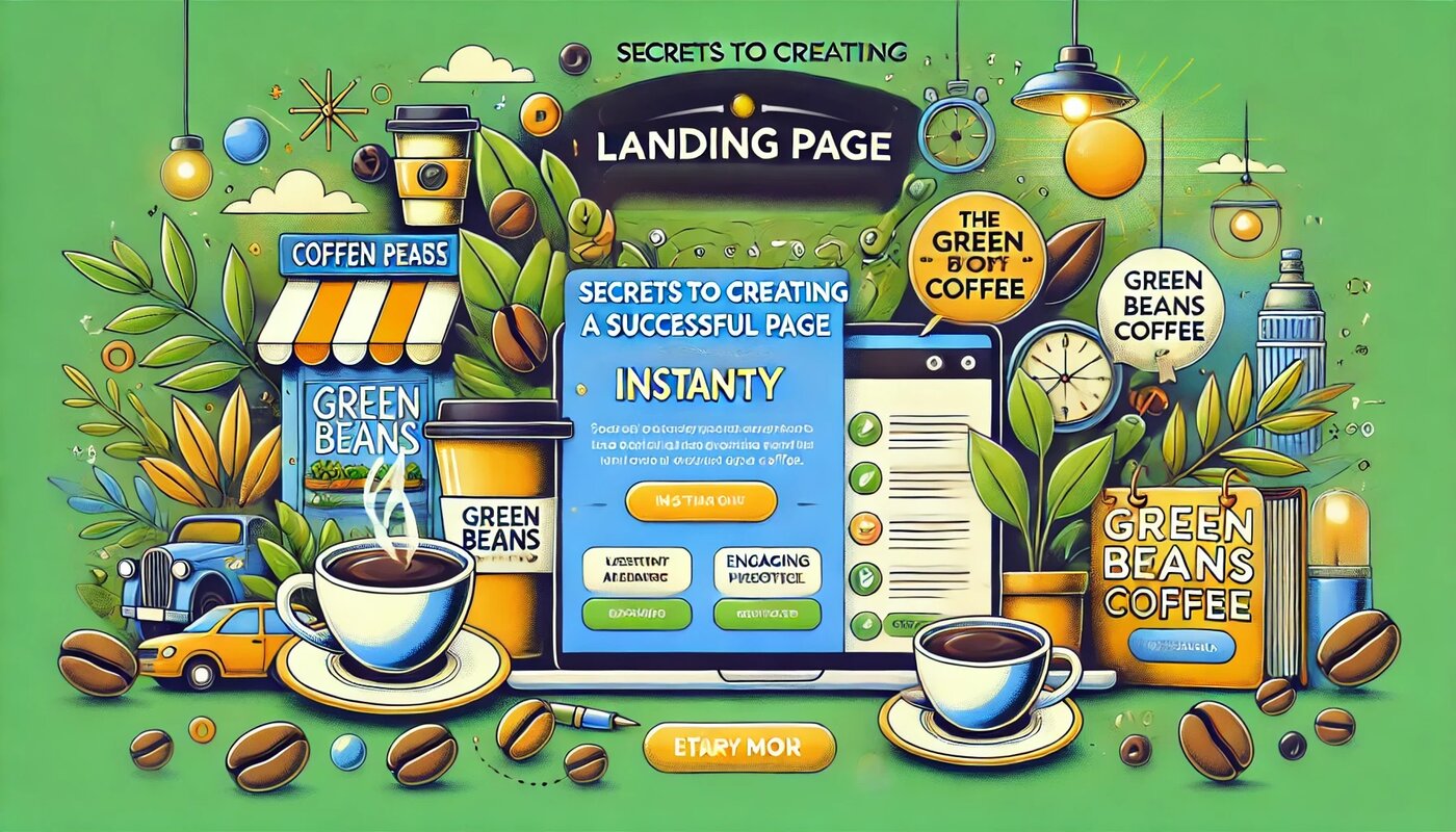 Bí Kíp Tạo Landing Page Thành Công Trong Nháy Mắt: Câu Chuyện Ly Kỳ Của Green Beans Coffee